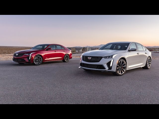 2022 Cadillac CT4-V Blackwing and CT5-V Blackwing teaser video