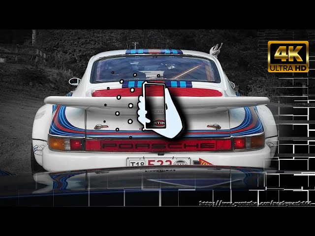 1974 Porsche 911 Carrera RSR Onboard on the edge @ Targa Tasmania Cethana RaceRender [4k 360° 3D]