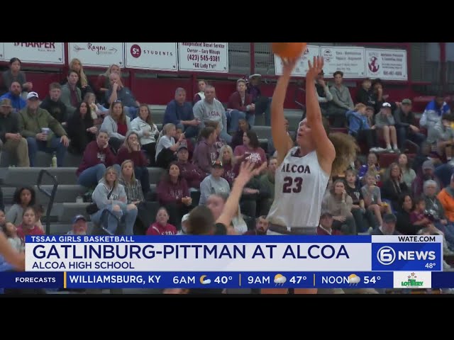 Gwen Carroll leads Alcoa Girls Basketball past Gatlinburg-Pittman