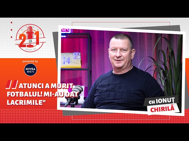 „2 la 1” cu IONUȚ CHIRILĂ: „O spun cu riscul de a nu mai antrena niciodată în Liga 1”