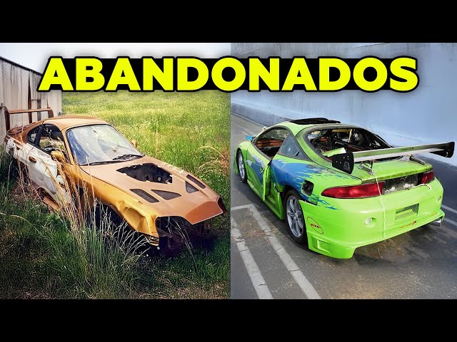 8 CARROS ABANDONADOS DO VELOZES E FURIOSOS