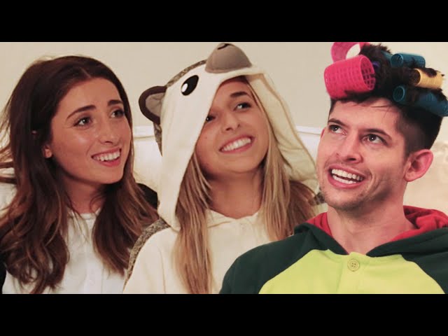 JENNXPENN & LAUREN ELIZABETH SLEEPOVER WITH HUNTER MARCH!