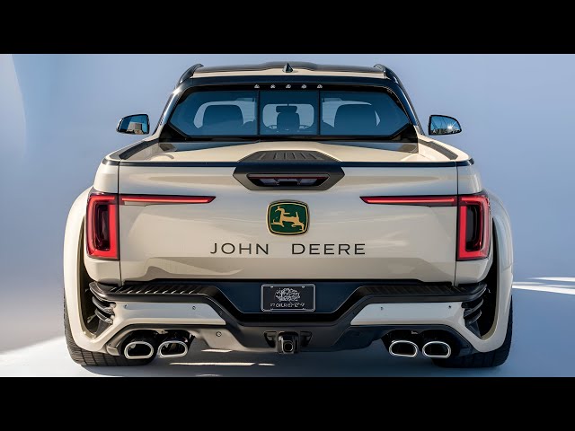 Meet the John Deere Pickup – The Toughest Truck of 2025!