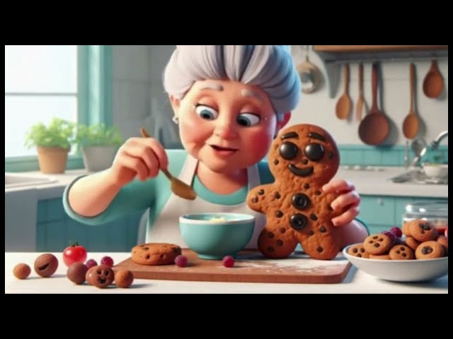 The Gingerbread Man Story | Bed time stories for kids #fairytales #bedtimestories #cartoonmovies