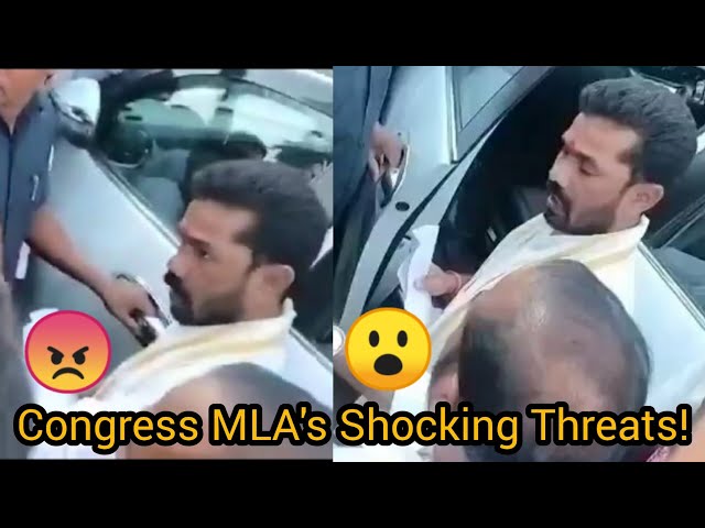 Telangana Congress MLA Threatens Muslim Community