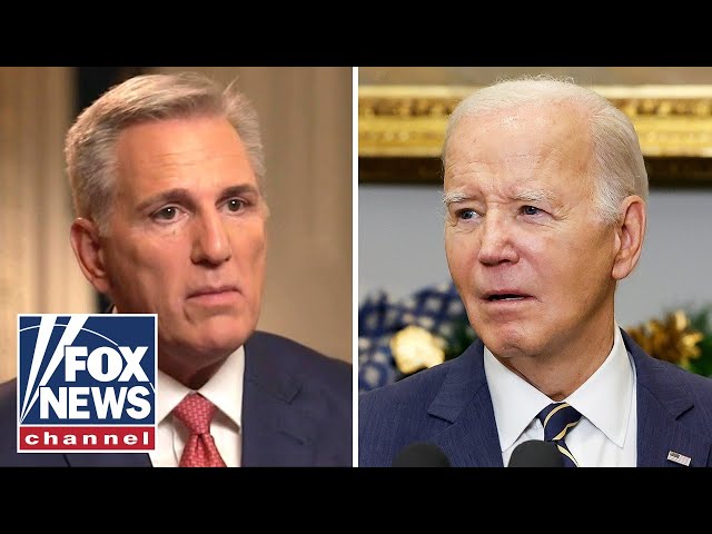 Biden's final presidential actions are 'punishment' for America, McCarthy warns