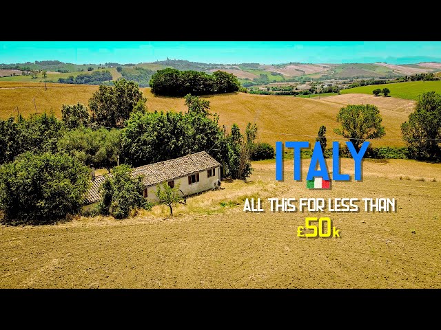 #02 What 50k bought me in Italy! Farmhouse with land.