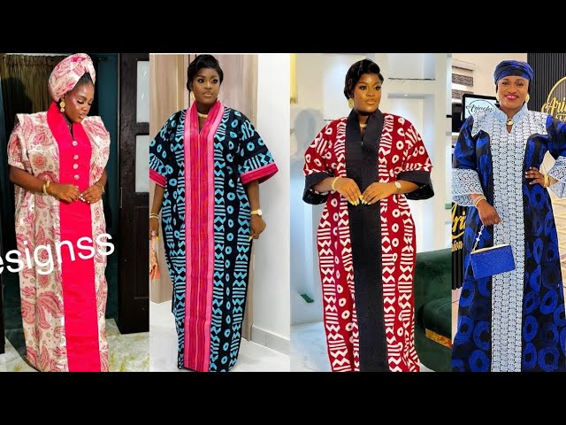 Ankara/Adira Bubu, Kaftan Gown Styles, Trendy African Women Dress Styles