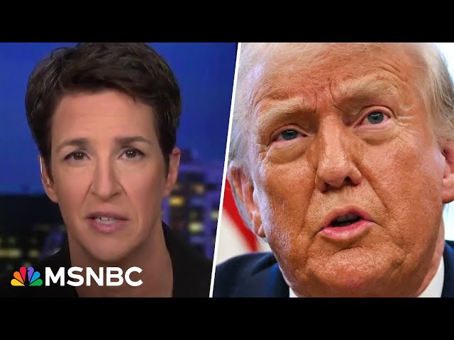 Maddow: Trump's dismantling of independent news media is happening before our eyes