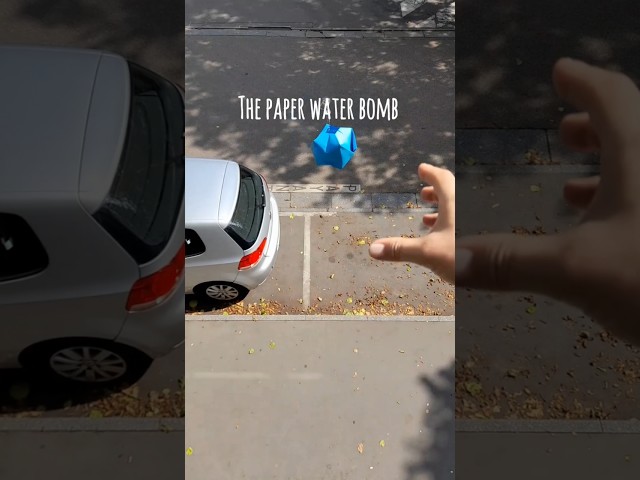 💦💣 Origami Water Bomb Explosion - Fun and Easy Origami!