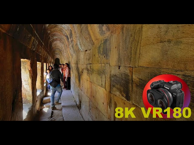 PREAH VIHEAR Gopura I Galleries Sanctuary UNESCO Cambodia 8K 4K VR180 3D (Travel Videos ASMR Music)