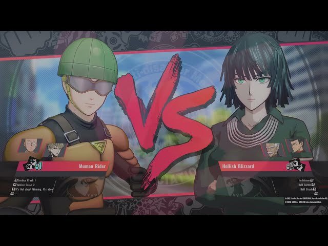 Mumen Rider VS Hellish Blizzard - One Punch Man: A Hero Nobody Knows Gameplay