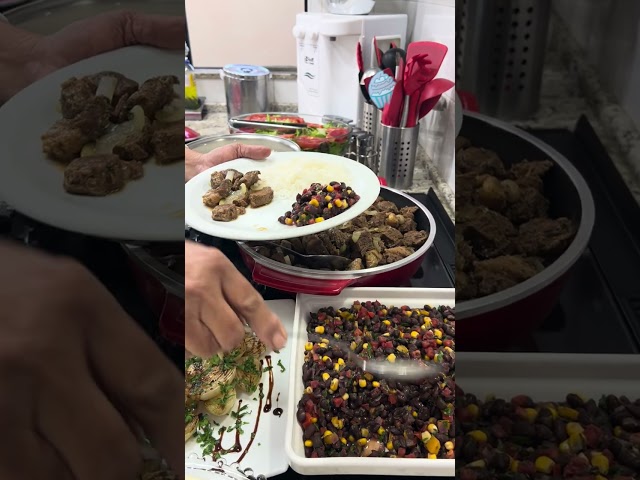 Almoço Especial Com Final Doce e Perfeito! 🍛➡️🍰