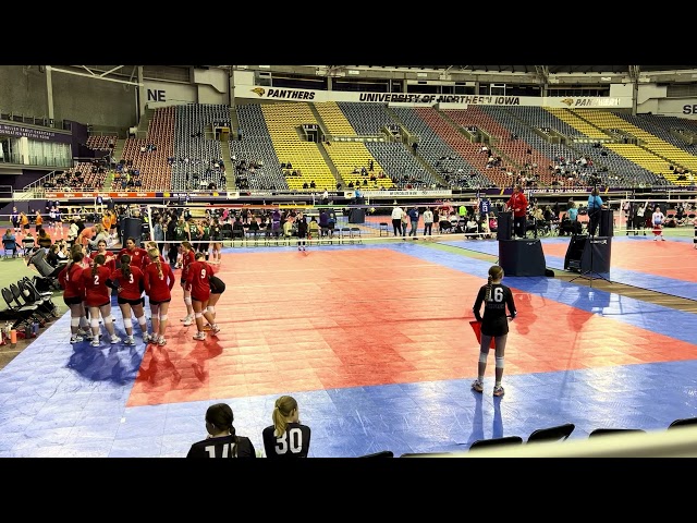 Mizuno UNI Dome Challenge | Second set IPVA 14 Red vs RVA 14U Palermo