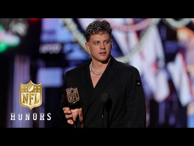 Joe Burrow Wins Comeback Player of the Year | 2024 NFL Honors