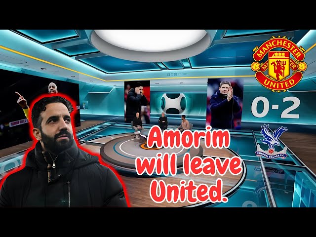 MOTD Manchester United vs Crystal Palace 2-0 Ruben Amorim Unable to Win – Full Reaction Analysis