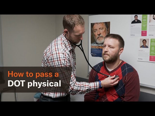 Top 5 tips on how to pass a DOT physical