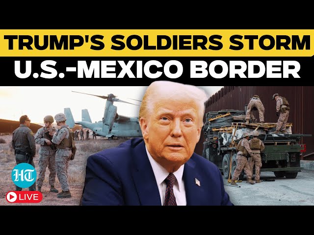 US News LIVE | Mass Deportations In Full Force As Trump's Troops Storm Mexico Border | Trump News