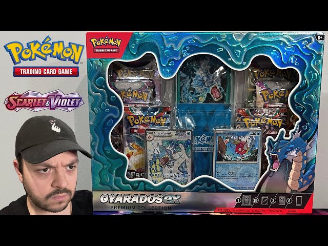 Gyarados ex Premium Collection Unboxing | Pokémon TCG: Scarlet & Violet