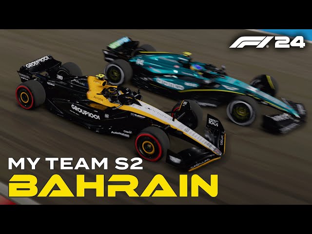 THE MOST INTENSE RACE EVER!!! | F1 24 My Team Career Mode | Season 2 Round 1