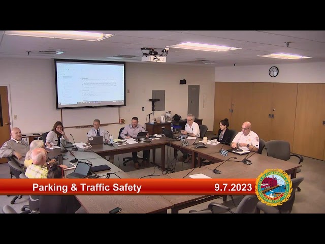 9.7.2023 Parking and Traffic Safety Committee