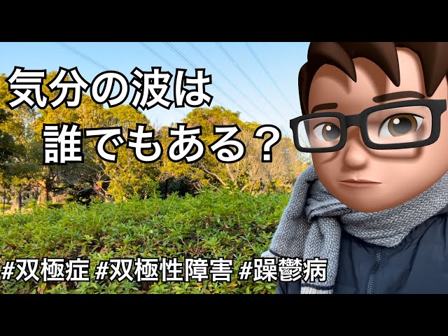 気分の波は誰でもある？ #vlog #双極症 #双極性障害 #躁鬱病 #メンタル疾患