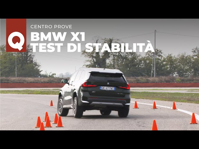 BMW X1 (2022): la prova di stabilità