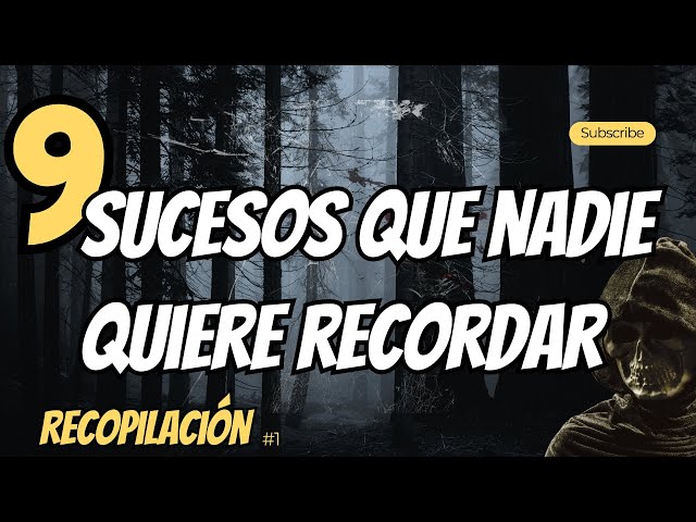 Recorrí el Pasado para Traerte Estos 9 Sucesos Que Nadie Quiere Recordar #1 #misterios