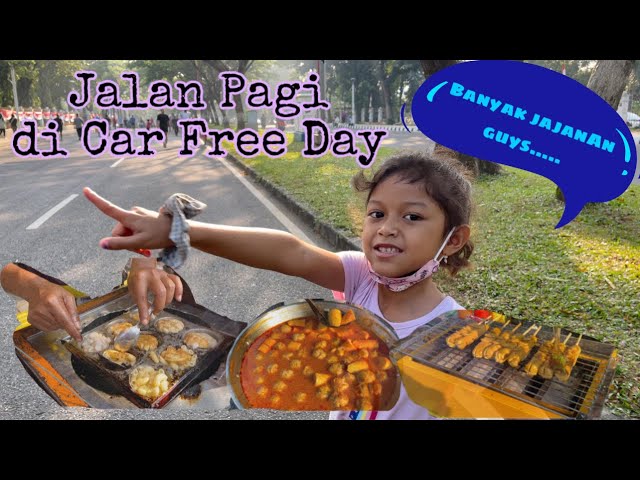 Jalan Pagi di Car Free Day Cijantung || Jajanan di Car Free Day