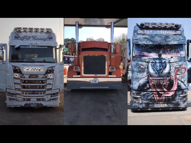 Modified truck 🚚 || Modified kenworth truck || Modified scania truck