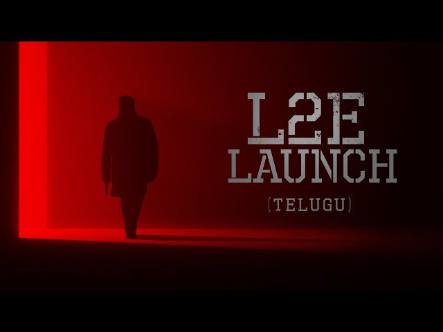 #L2E - Empuraan Launch (Telugu) | Mohanlal | Prithviraj Sukumaran | Murali Gopy | Subaskaran |Antony