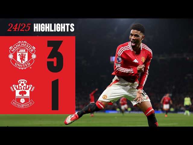 Amad Hat-Trick Hero! 🔥🌟 | Man Utd v Southampton