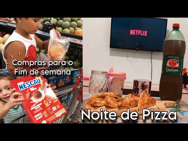 Compras para passar o final de semana | Noite da pizza com filme