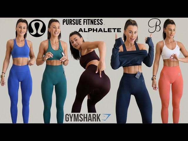 IN DEPTH HONEST *TRY ON* GYMWEAR REVIEW | PURSUE FITNESS | ALPHALETE | GYMSHARK