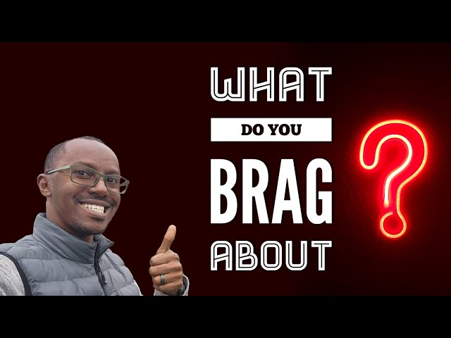 What Do You Brag About? - Pastor Kevin Mugi - 2 Corinthians 5:12-17 - Wednesday