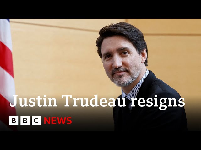 Justin Trudeau resigns as Canadian prime minister | BBC News