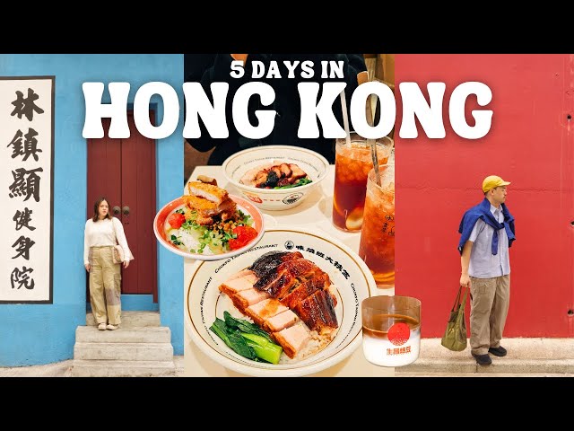 5 Days in Hong Kong Vlog 🇭🇰 Best Food, Shopping, Must-Try Dim Sum, Hong Kong Travel 2025