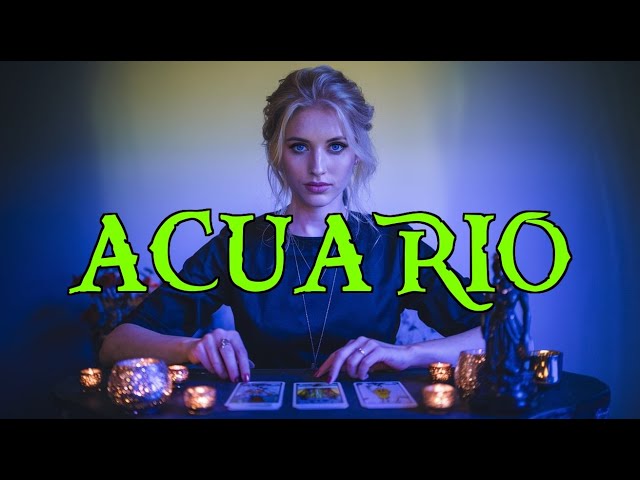 ACUARIO, SE ACERCA !VIENE LA FELICIDAD💞MÁS GRANDE JAMÁS IMAGINADA MIRA ESTO 😱TAROT AMOR 💞