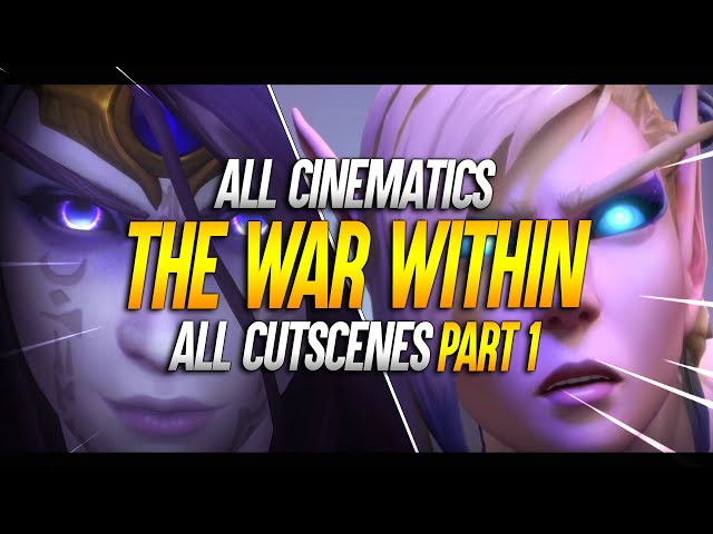 World of Warcraft | The War Within | All Cinematics and Cutscenes - Part 1 [4k60]