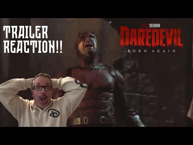 DAREDEVIL: BORN AGAIN TRAILER REACTION | Kingpin | Disney Plus