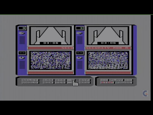 C64 Hacker II tape loader & gameplay