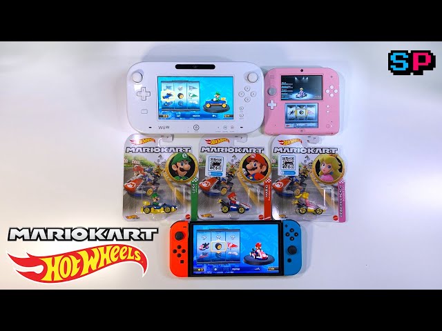 Mario Kart Hot Wheels Unboxing + Showcase (Mario, Luigi, and Princess Peach)