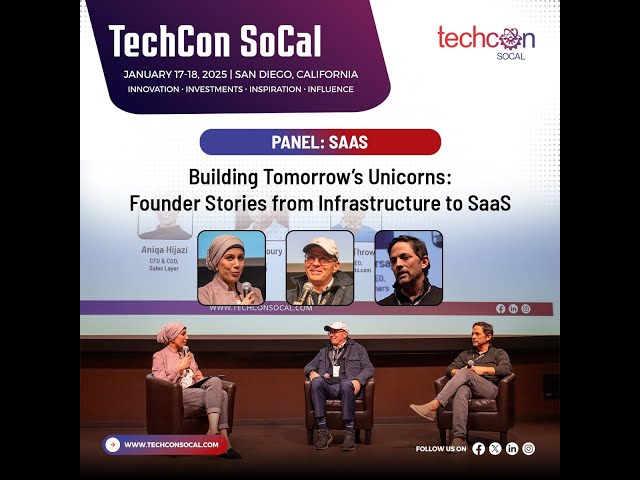 Panel Discussion: Building Tomorrow’s Unicorns: Founder Stories from Infrastructure to SaaS