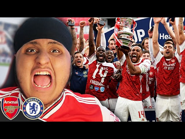 ARSENAL vs CHELSEA 2-1 | SCENES AS AUBAMEYANG WINS ARSENAL FA CUP! (Vlog)