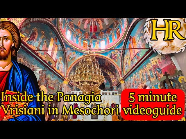 Is the Panagia Vrisiani in Mesochori the most beautiful church of the island (Karpathos, Greece)?