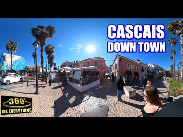 Ancient Fishing Village, Downtown Cascais 360 Tour