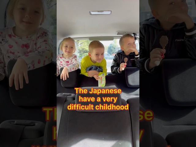 Why do Japanese people have the most DIFFICULT CHILDHOOD? 😰 #japan #tokyo #travel #shorts