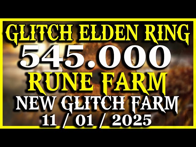 ELDEN RING GLITCH | COME GET 545,000 RUNES + BONUS BOOST + ELDEN RING TUTORIAL #eldenring