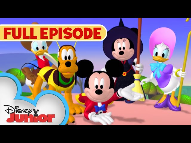 Mickey Mouse Clubhouse Halloween Mickey's Treat Full Episode 🎃 | S1 E17 | @disneyjr