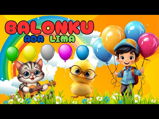 Naik Delman - Cicak - Kucing - Balonku - Lagu Anak Anak - Lagu Anak Indonesia Populer   @qukata_kids